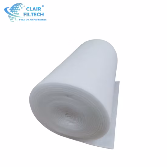 Medium Efficiency Spray Booth Filter Media Air Filter for Sale