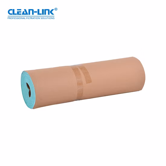 High Temperature Resistance Fiberglass Floor Filter Media Roll Paint Arrester Filter