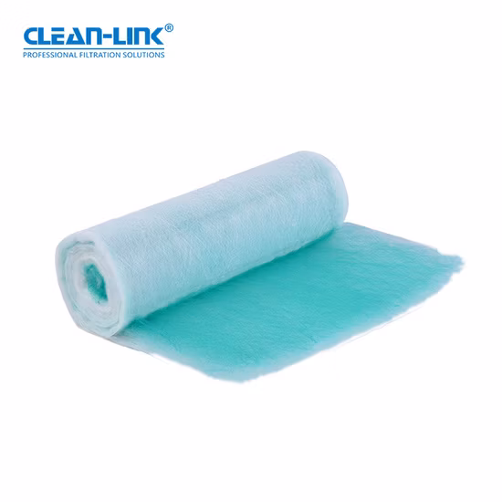 High Temperature Resistance Fiberglass Floor Filter Media Roll Paint Arrester Filter