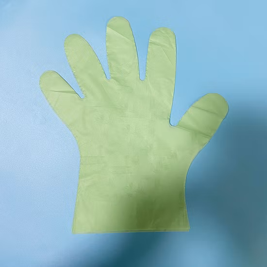 Chinesische Hersteller Großhandel für Küchen-Einweg-PE-Handschuhe